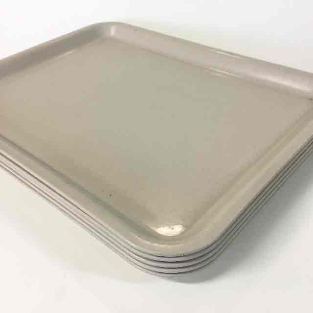 TRAY, Beige Set - Cafeteria Style